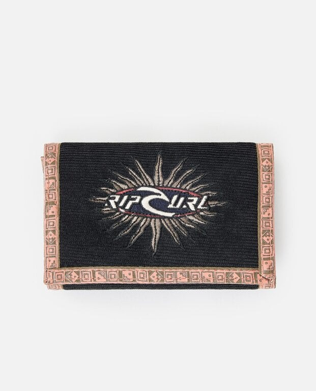 Peněženka Rip Curl ARCHIVE CORD SURF WALLET Washed Black