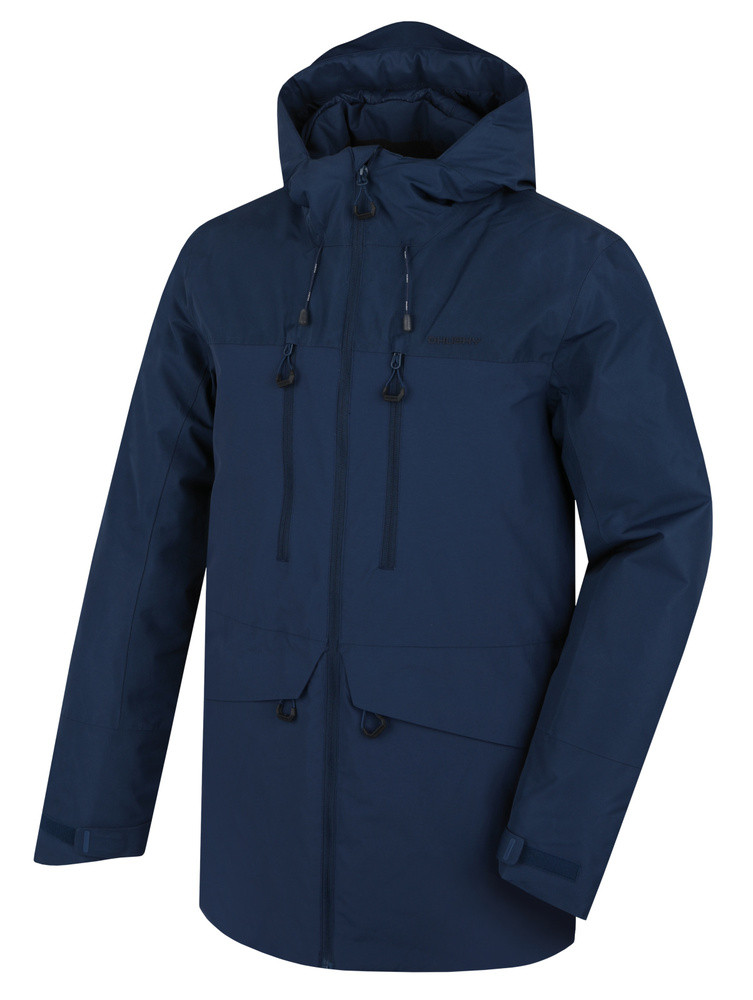 Husky Pánská plněná zimní bunda Nebet M dark blue L
