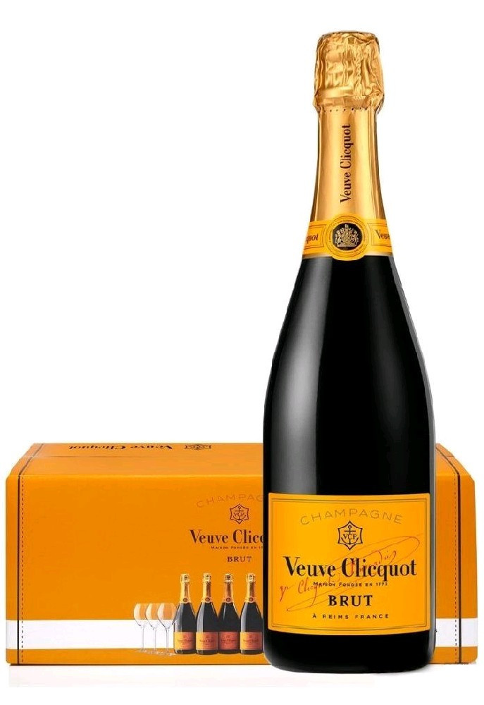 Veuve Clicquot Ponsardin VC.Ponsardin + 6sklo 6x0.75l