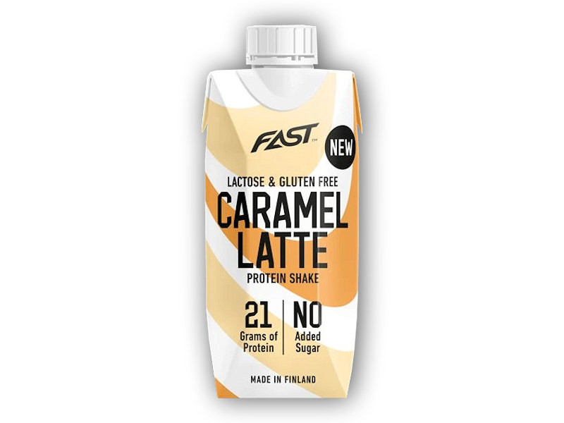 Fast Fast Protein Shake Caramel Latte Bez Laktózy 250ml