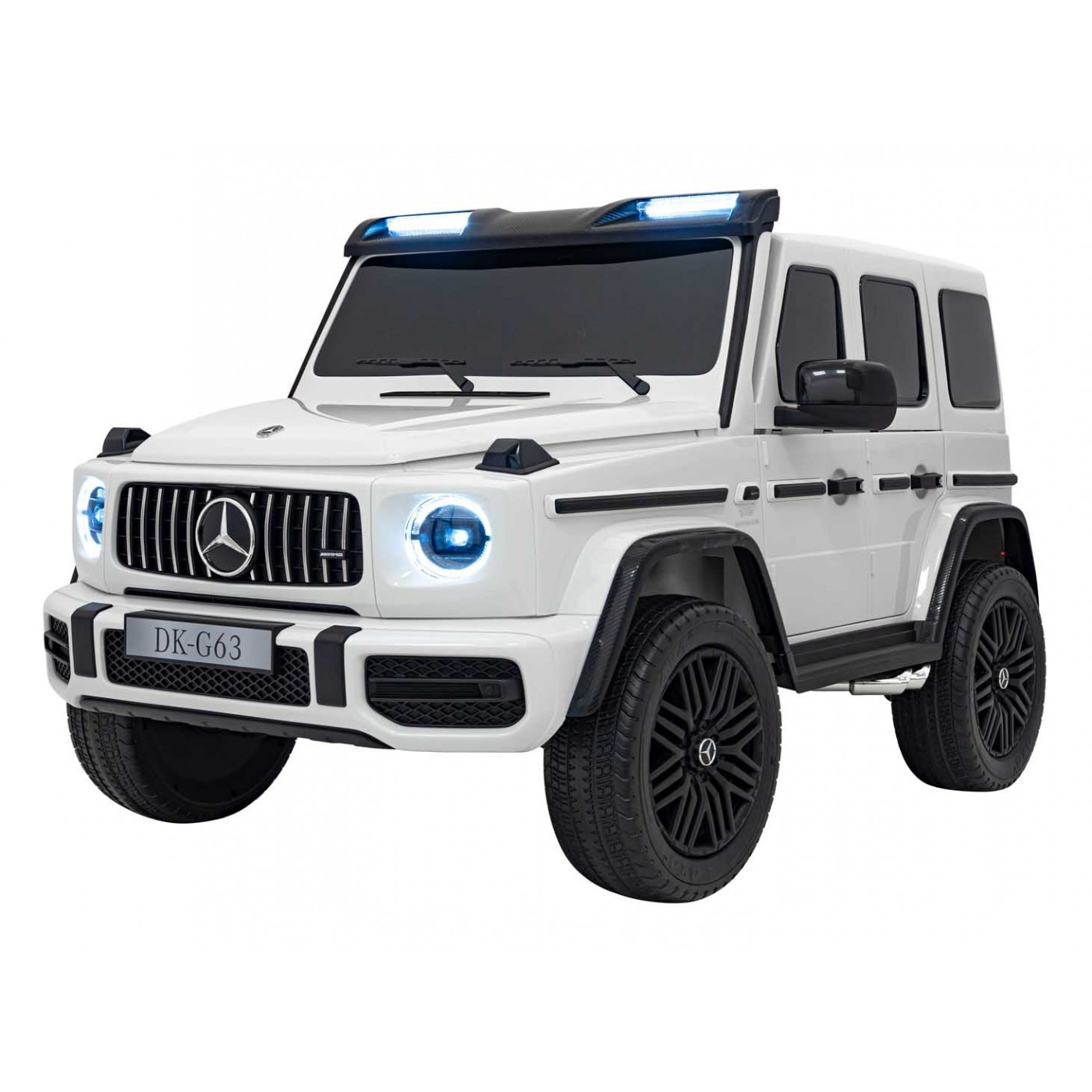 mamido Elektrické autíčko Mercedes G63 AMG XXL MP4 4x4 24V bílé