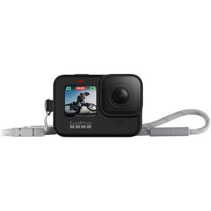 GoPro silikonové pouzdro + šnůrka HERO9/HERO10/HERO11 černé