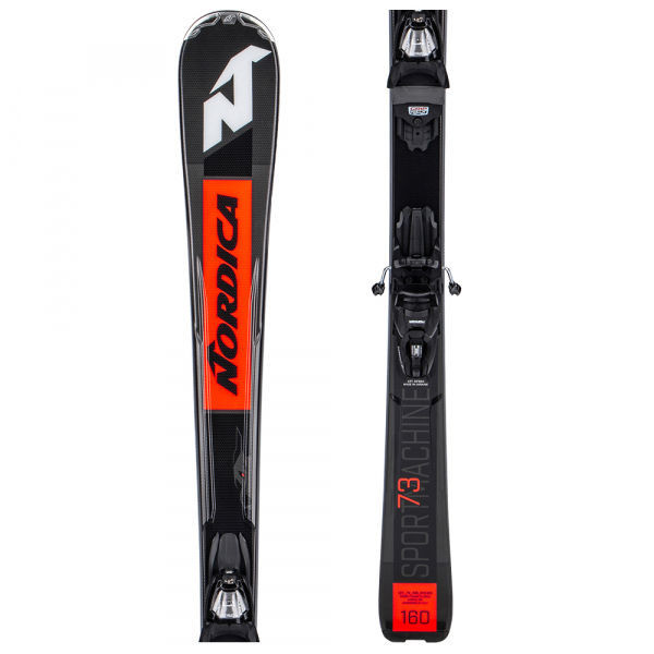 Nordica SPORTMACHINE 73 SP + TLT 10 GW Sjezdové lyže, černá, velikost