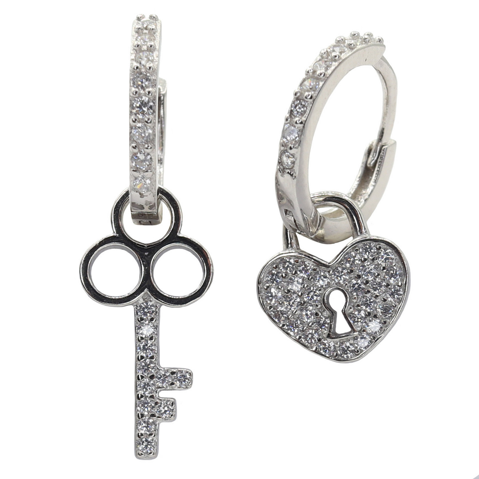 Stříbrné náušnice 111155