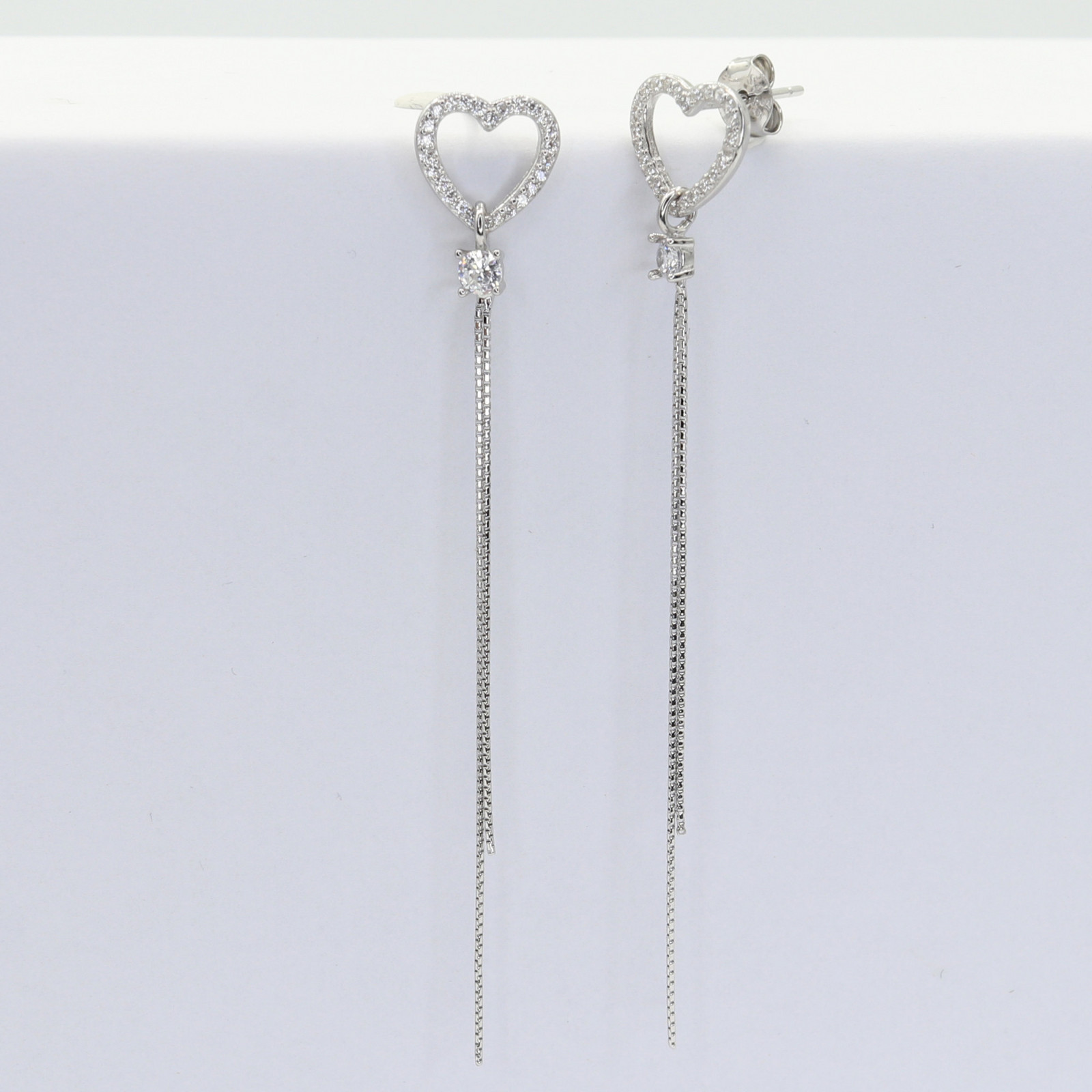 Stříbrné náušnice 111159