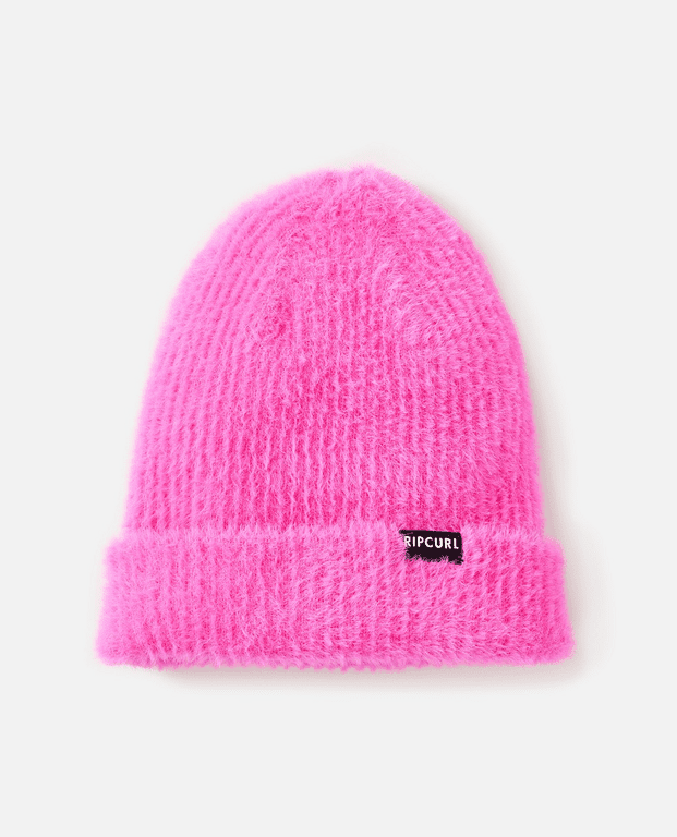 Zimní čepice Rip Curl FUZZY REG BEANIE Hot Pink