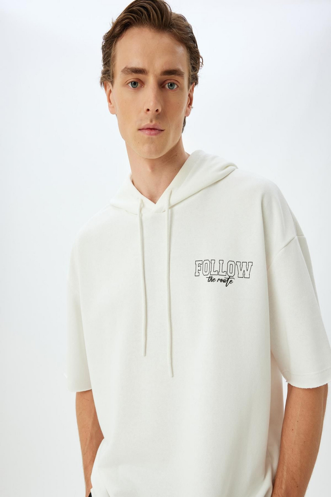 Koton Ecru Men's Adult Sweatshirt