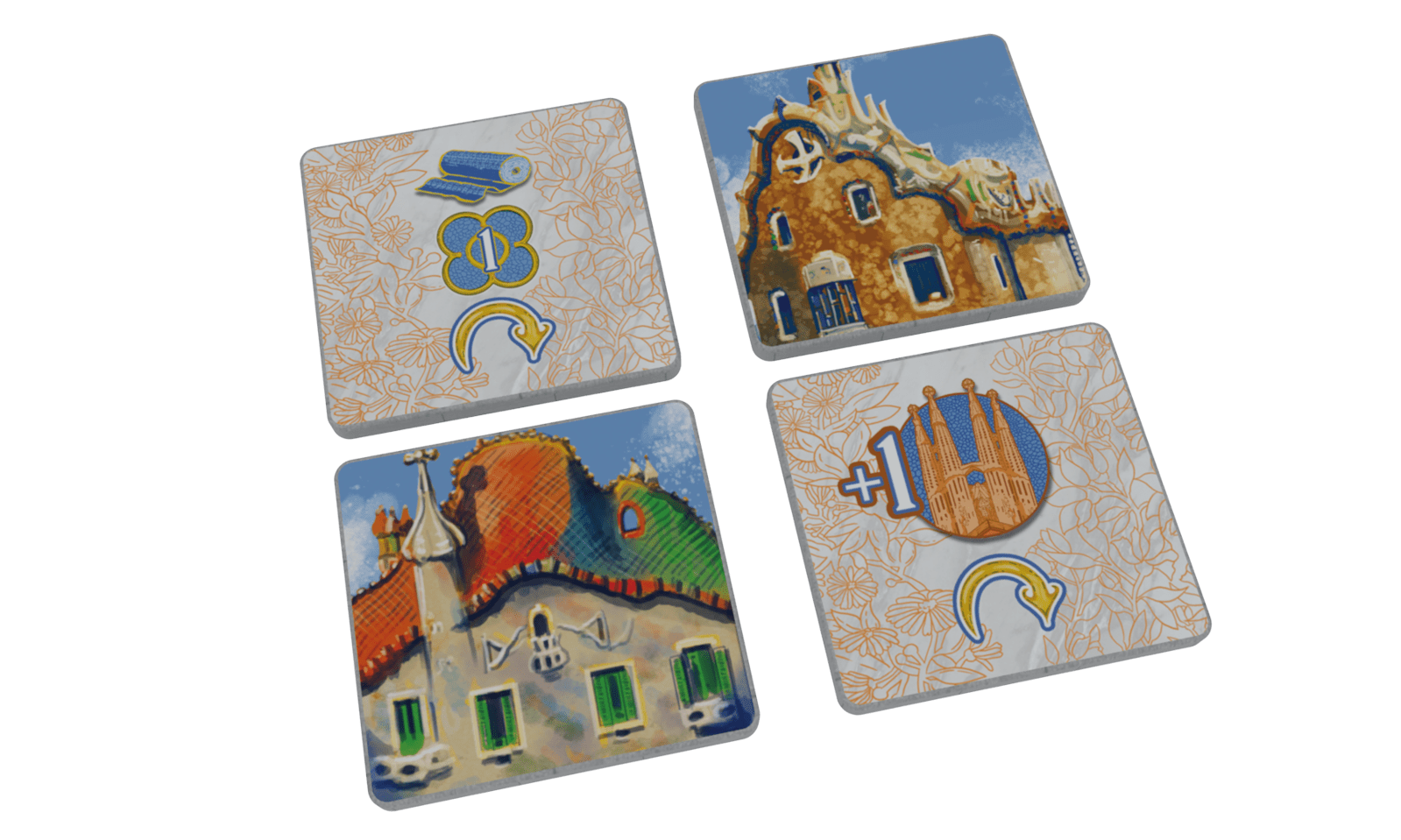 Board&Dice Barcelona: New Building Bonus Tiles