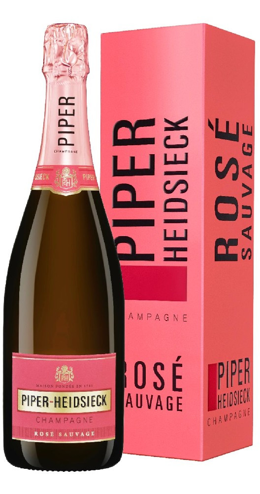 Piper Heidsieck Piper Hiedsieck Rose Sauvage krabička 0.75l