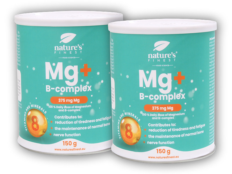 Nature's Finest 2x Magnesium + B-Complex 150g