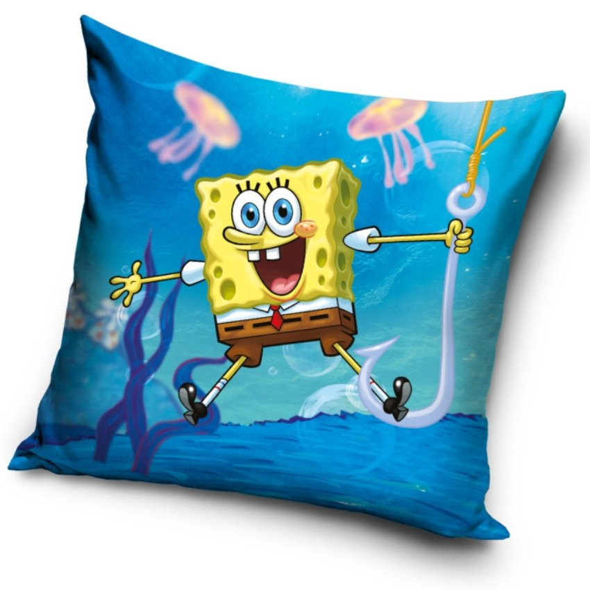 Dětský polštářek Sponge Bob na Háčku