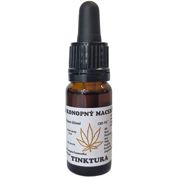 CBD konopí Meclov CBD KONOPNÁ TINKTURA 10 ML Konopný macerát, dummy, velikost