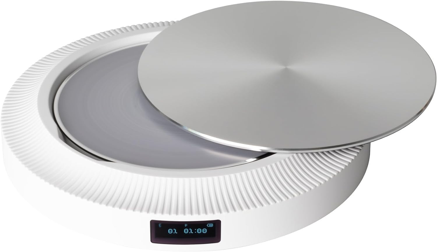 CD Přehrávač Přenosný Bluetooth Reproduktor 2000MAH Usb-c Trettitre T-CP8