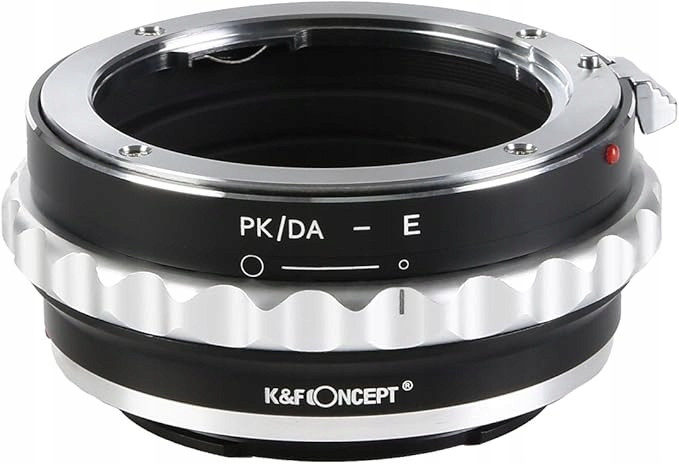 Adaptér Pro Montáž Pentax Objektivu Pro Fotoaparát K&f Concept Pk/da-e Na Sony