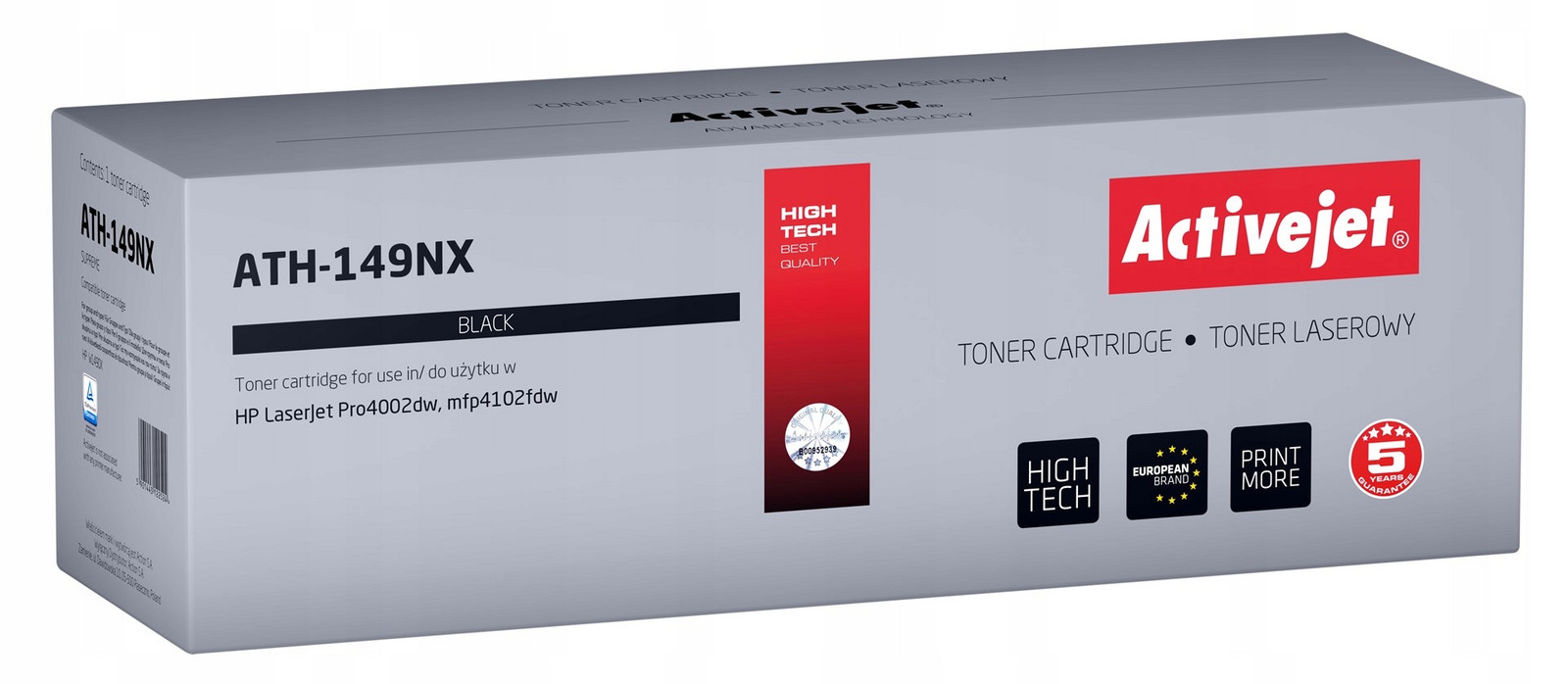 Toner Activejet pro Hp 149X W1490X new ATH-149NX černý (black)