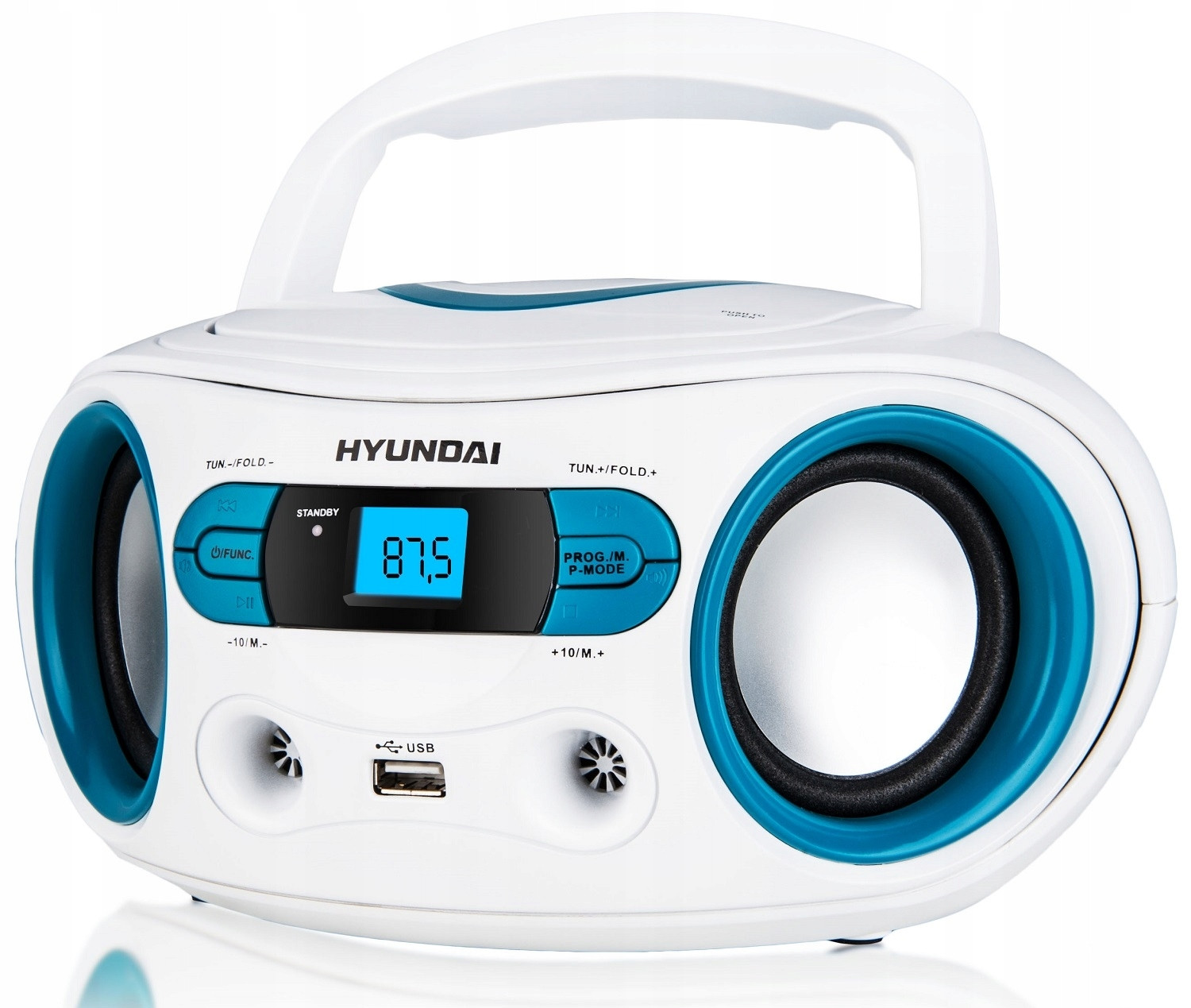 Boombox Rádio S CD Hyundai MP3 Usb Radiopřijímač