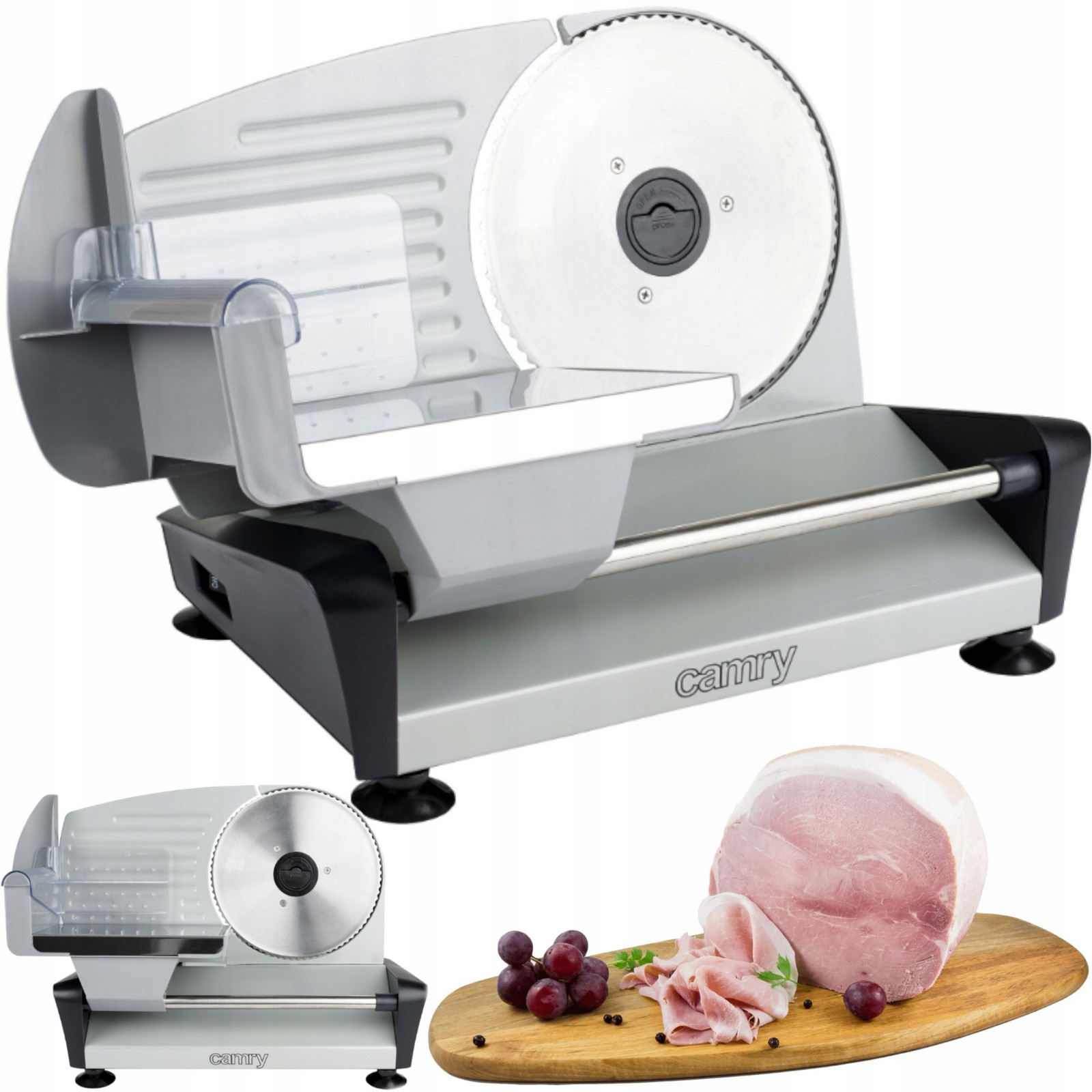 Elektrický Kráječ 400W Na Chléb Uzenin Sýra