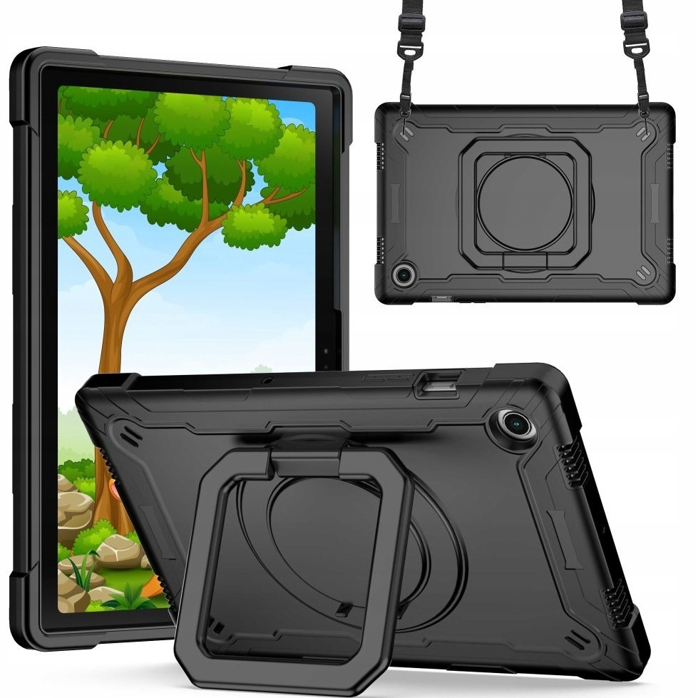 Pouzdro Pancéřové Silné Pro Samsung Galaxy Tab A8 10.5 Case S Popruhem Kryt