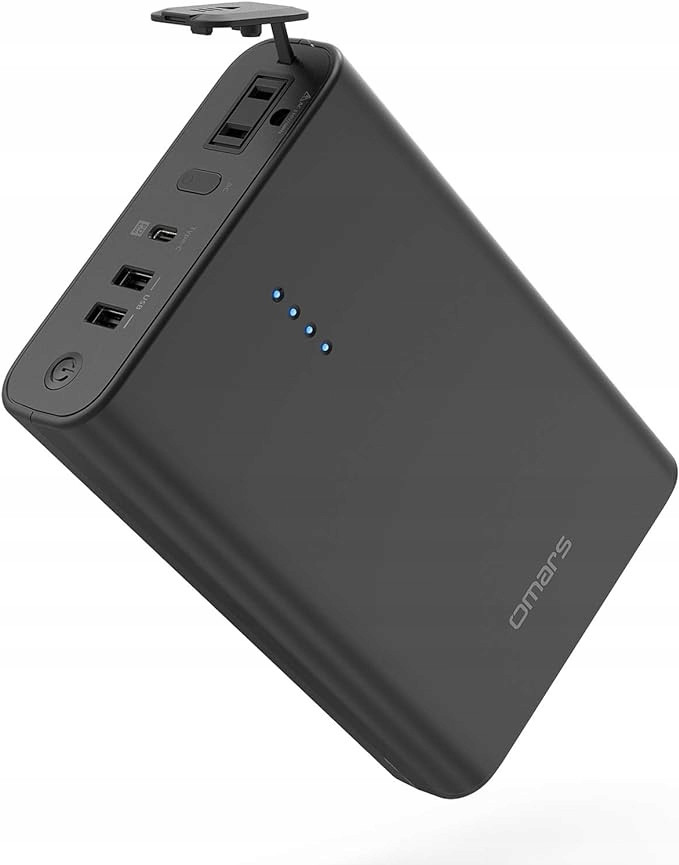 Powerbanka Ac 90 W 24000 Mah 18 W Pd Usb-c Usb-a Výstup Ac Omars