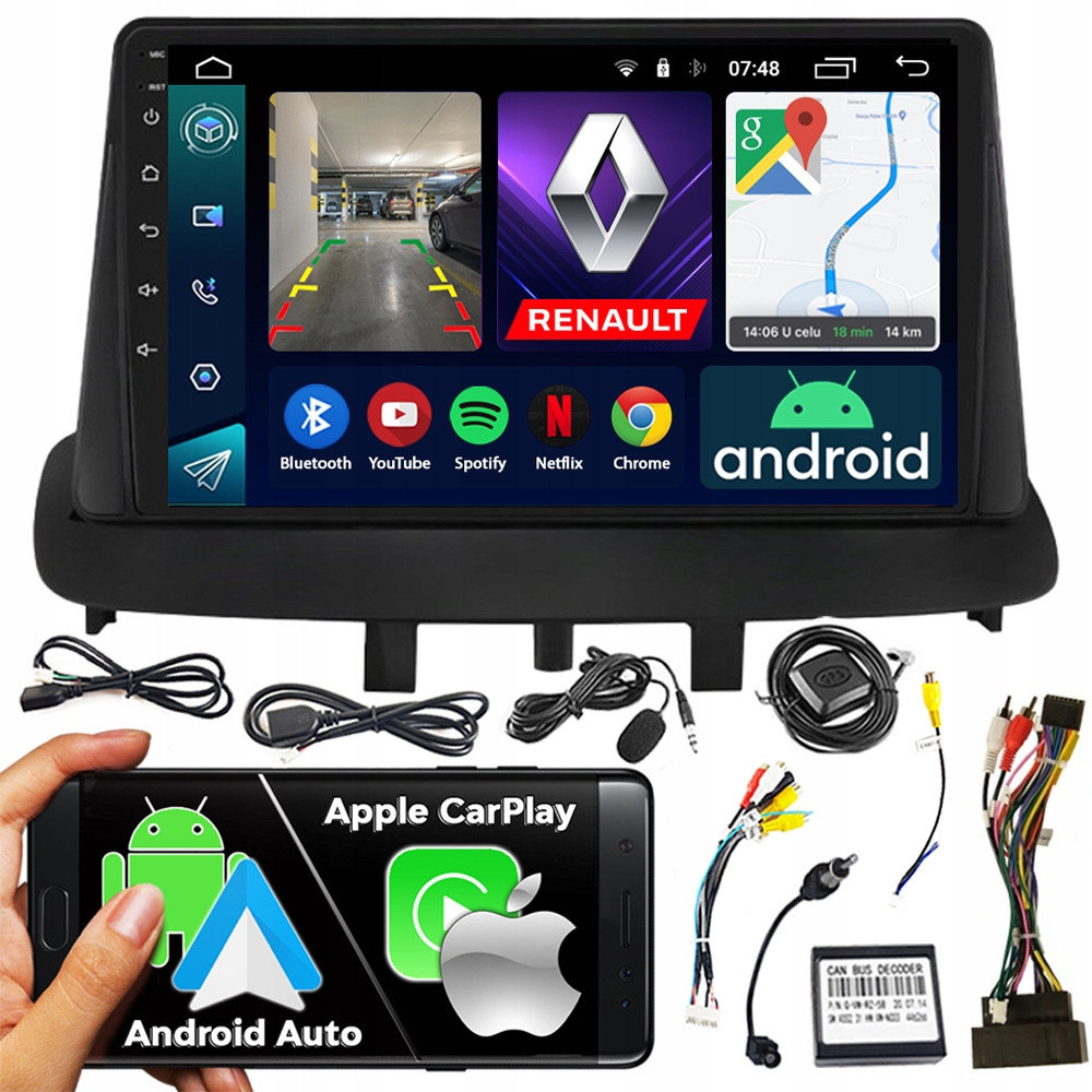 Ncs Autorádio RS-305 Renault Megane 3 III 2008-2014 Android