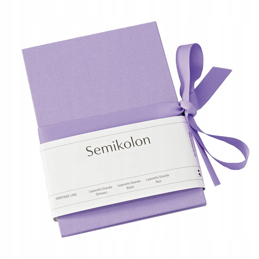 Album Semikolon Leporello Grande lilac silk