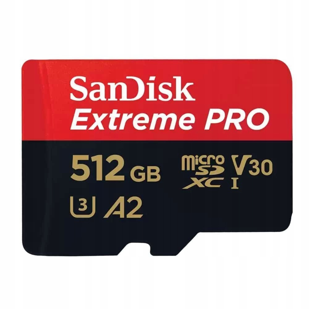 Paměťová karta microSD SanDisk Extreme Pro 512 Gb