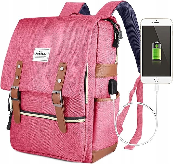 Batoh Na Městský Notebook 15.6 Zaino Usb Nabíječka Puersit