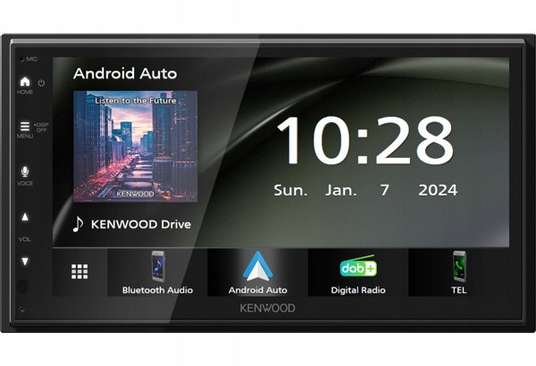 Kenwood DMX5023DABS Autorádio Android Auto CarPlay +++ Dab anténa