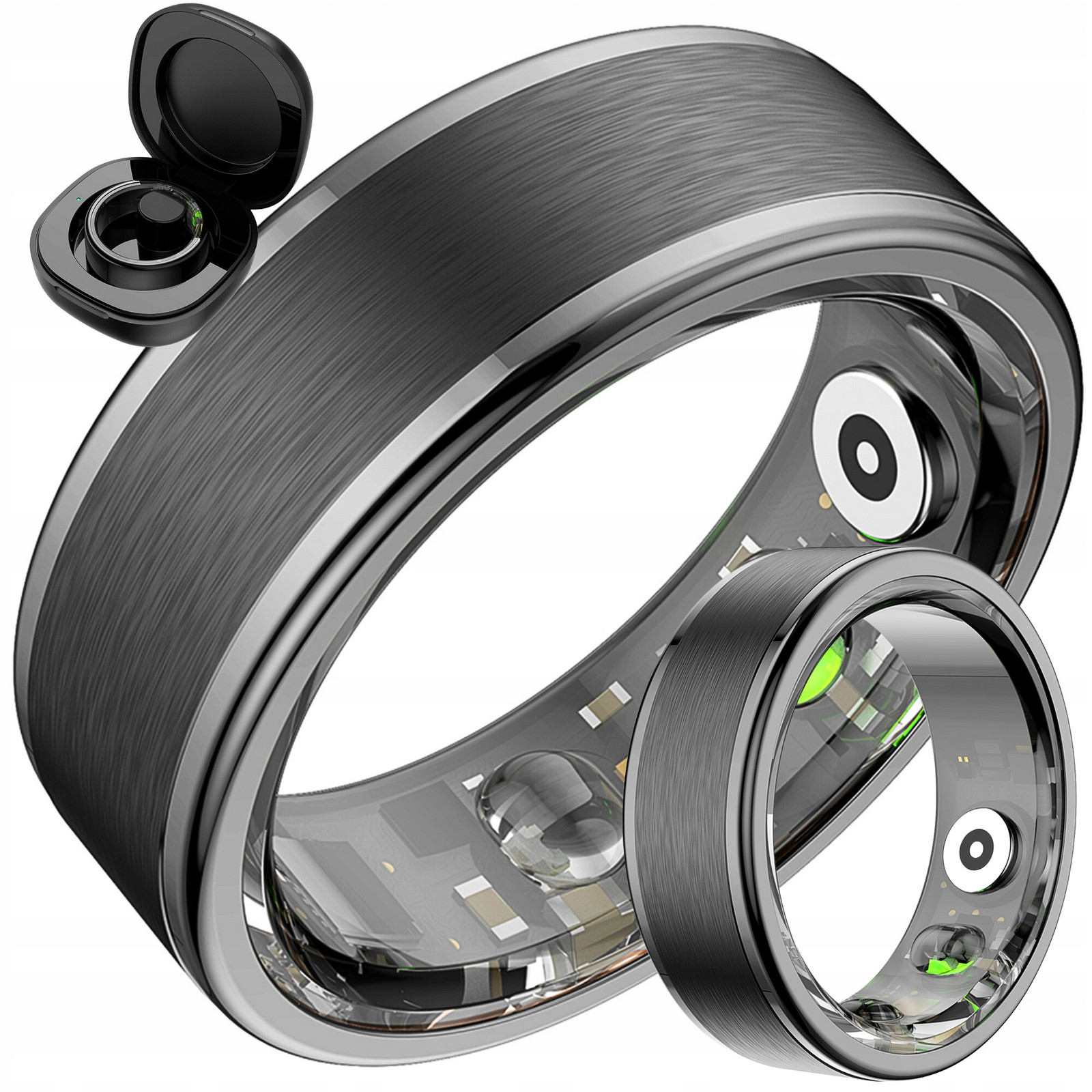 Smartring Colmi R03 18.1Mm Smart Ring vel. 8 Měření tepové frekvence Monitor spánku 5ATM