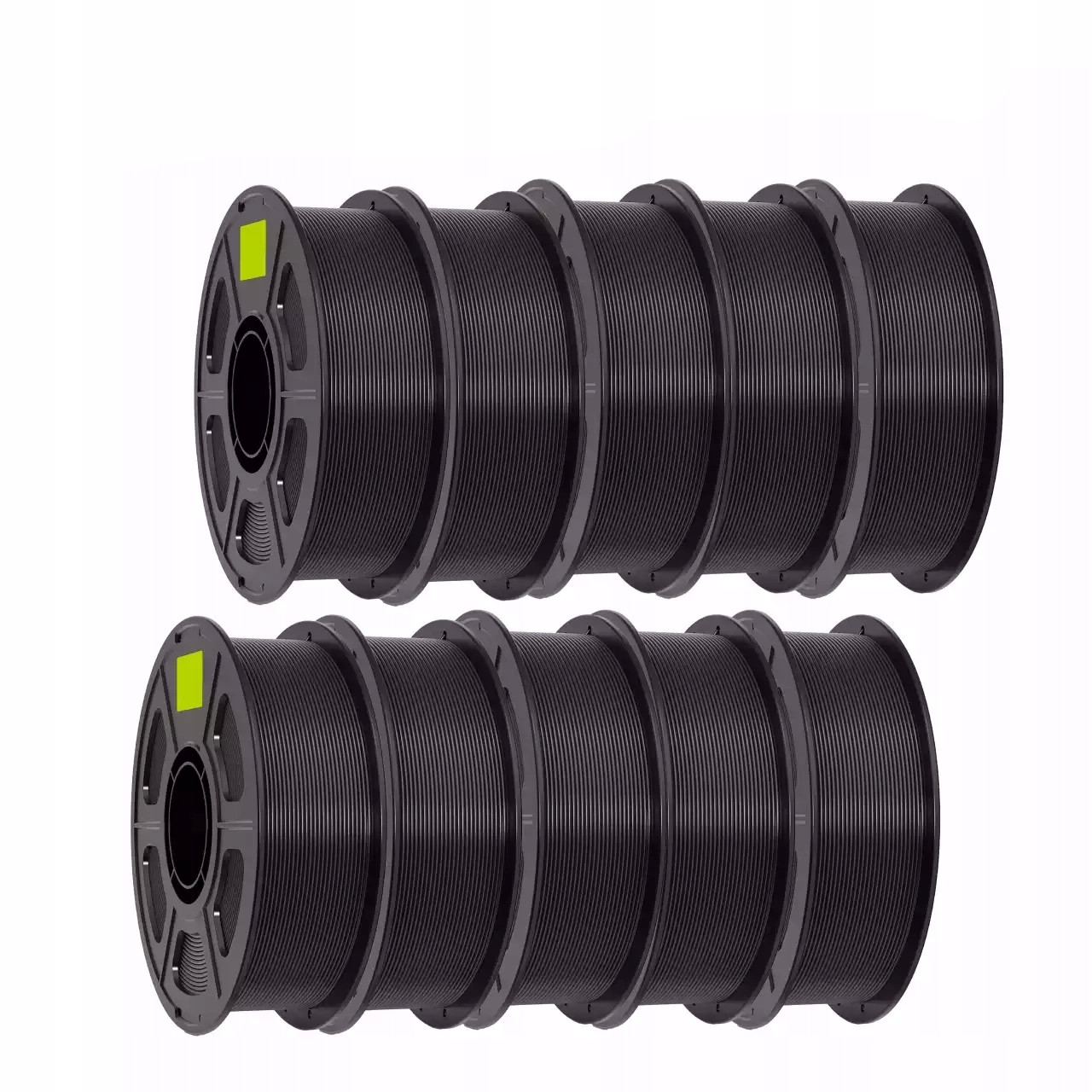 10x Filament X3D BigTreeTech Pla High Speed Black Černá 1,75mm 1kg