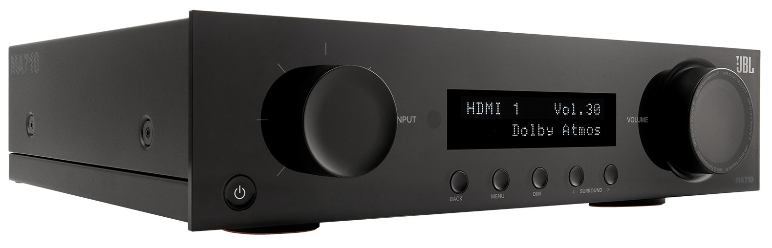 Jbl MA710 Černá 8K eARC Chromecast AirPlay2 7.2 Atmos Senzace