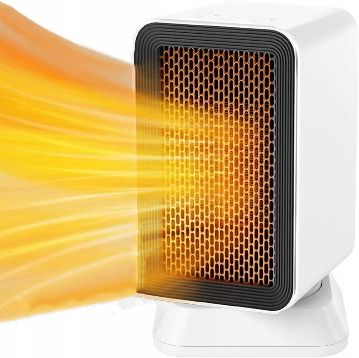 Elektrický Ventilátor Eco-ohřívač Mini Ptc O Výkonu 1000 W Se 2 Nastaveními