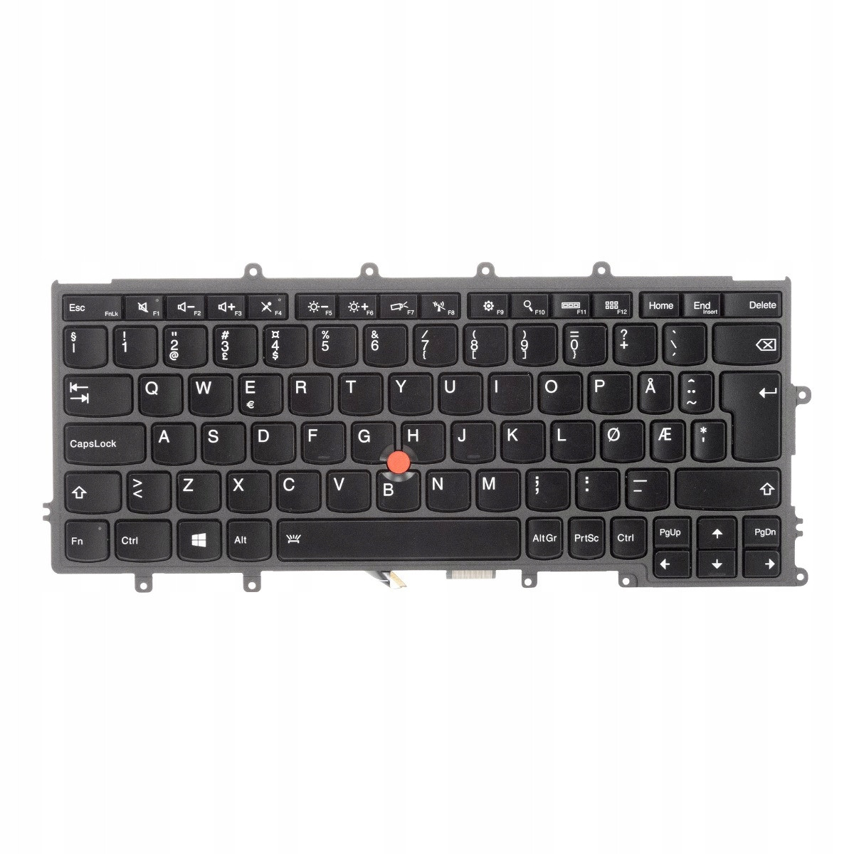 Klávesnice Lenovo 04X0235 0C44040 Nor Qwerty Backlit Thinkpad X240/X250