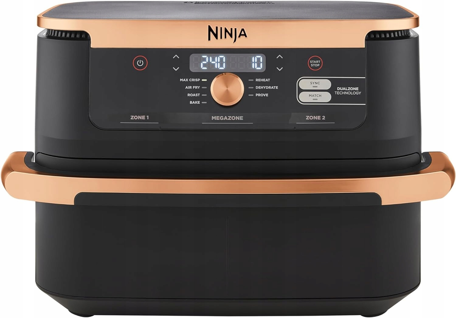 Fritéza Bez tuku Ninja AF500EUCP 7v1 Air Fryer 10,4l 2470 W Copper