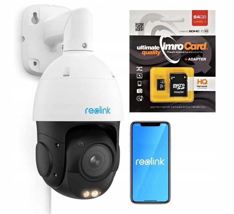 Kamera Reolink P840 8MP Poe 360° 5xZoom 4K