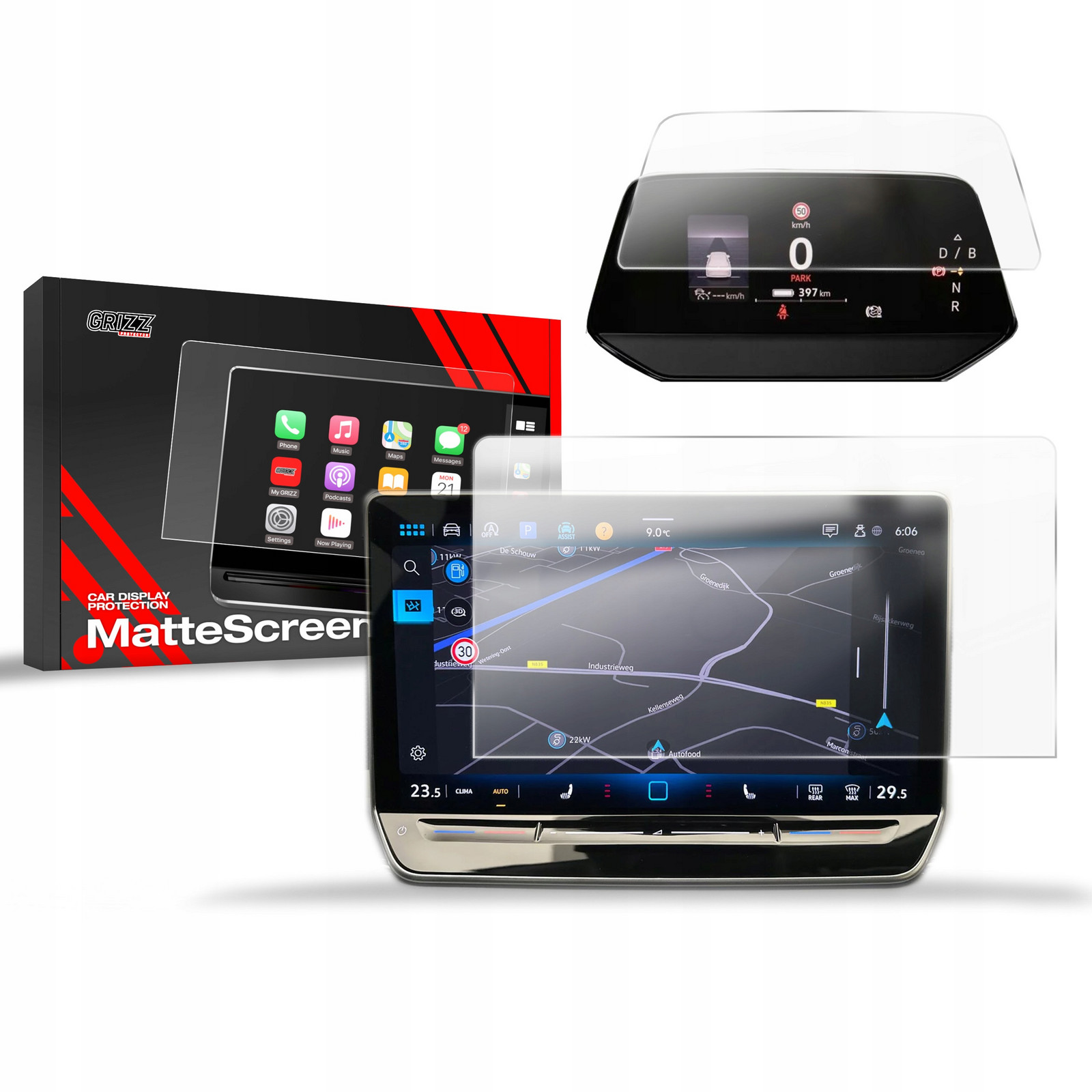 2v1 Fólie Matná pro Volkswagen ID.4 12,9