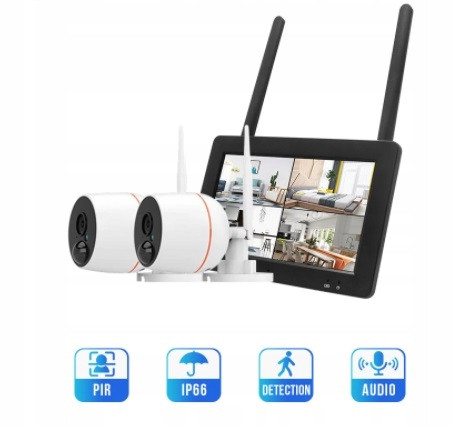 Set Kamer Wifi S LCD Ekranem 1080p