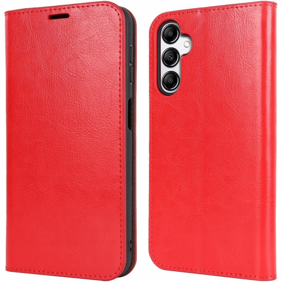 Kožené Pouzdro Pro Samsung Galaxy A25 5G Case S Flipem Kryt Pouzdro