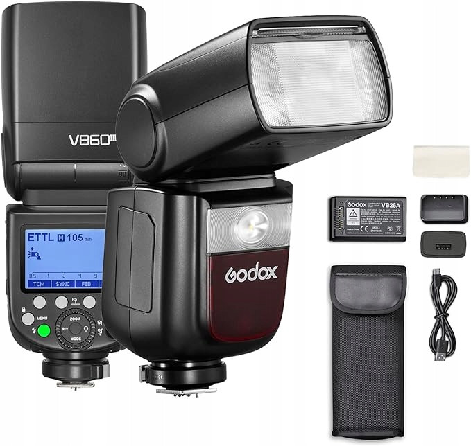 Godox Blesk V860III-N 1/8000S Bezdrátový 2,4 G Led Pro Nikon