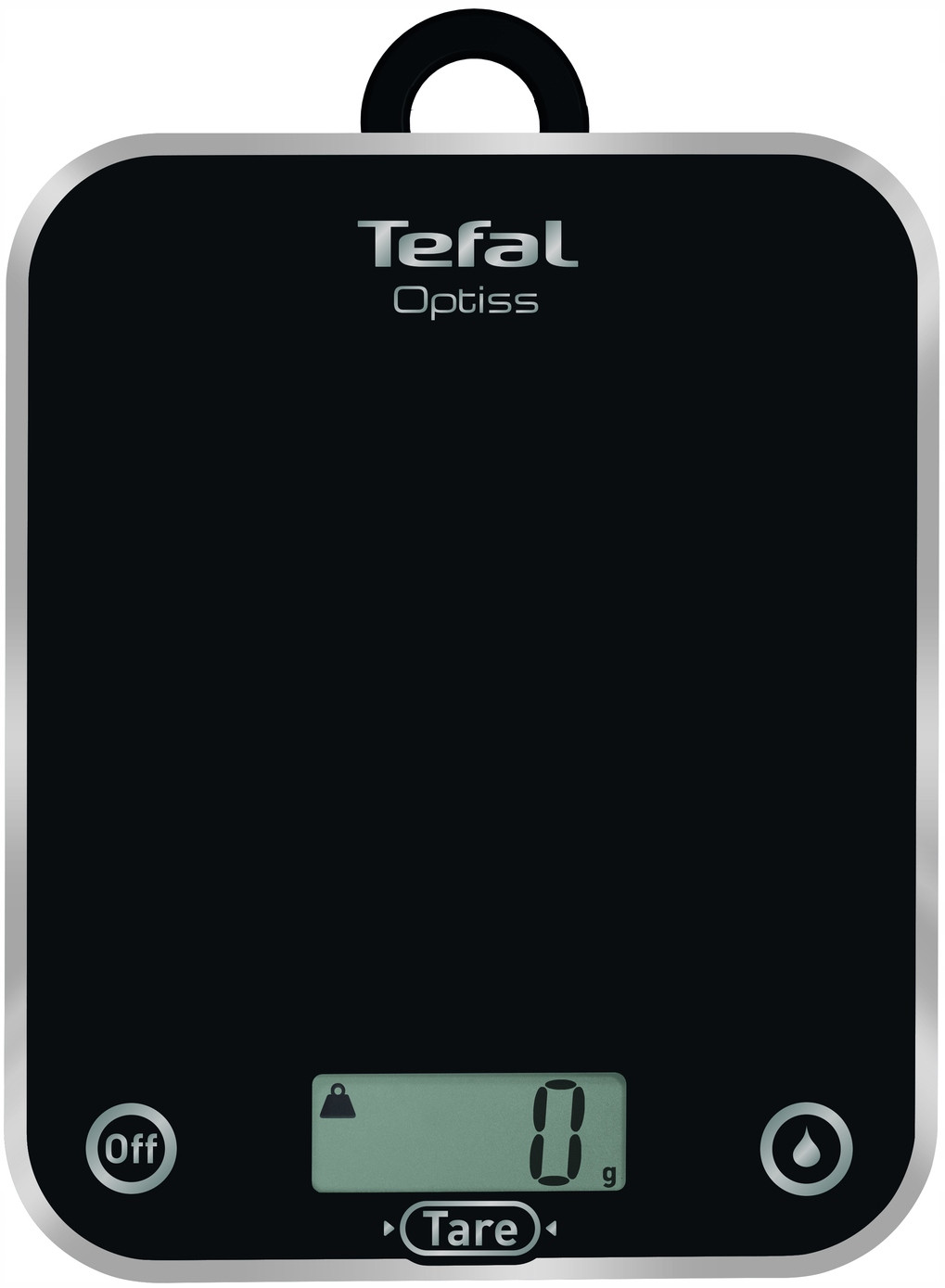 Kuchyňská váha elektronická Tefal Optiss Decor černá do 5 kg