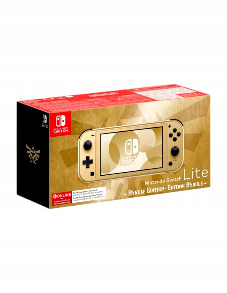 Konzole Nintendo Switch Lite Hyrule Edition 12 Měsíců Nso