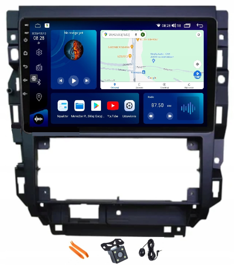 Radio Android Navigace Qled Carplay 64GB Lte Vw Golf 04-08 Vw Bora 04-06