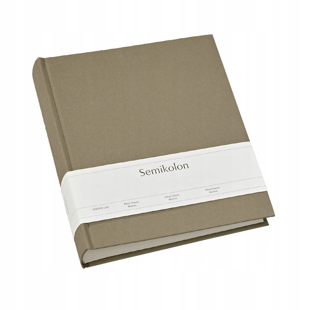 Album Semikolon Classic Medium, krémová přáníčka, fango