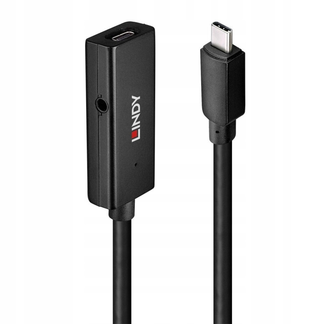 Usb-c kabel Lindy 43356 Černý 5 m