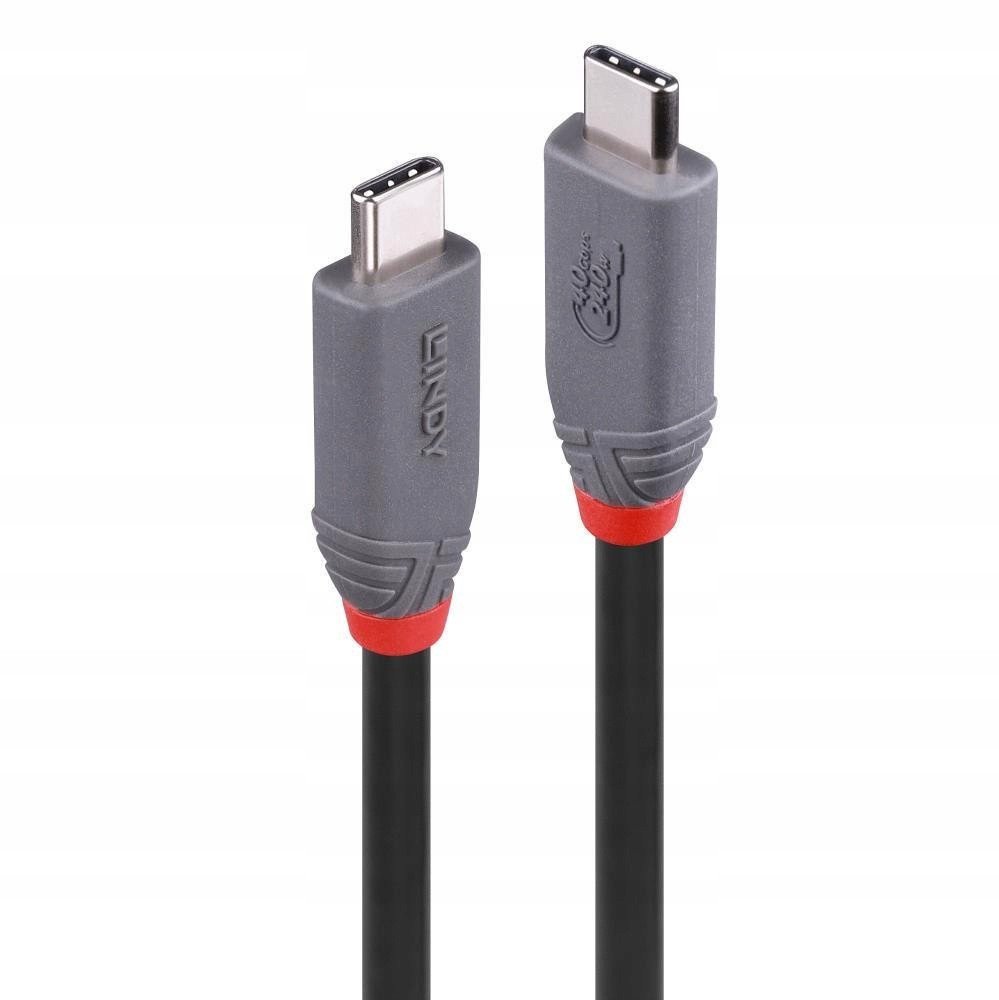 Kabel USB4 240W Typ C 1,5M/40GBPS Anthra Line 36957 Lindy