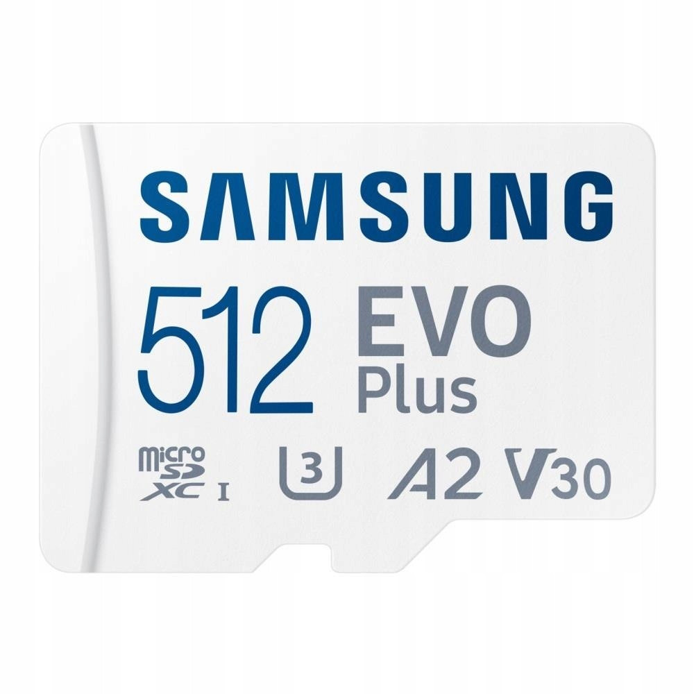 Paměťová karta Samsung Evo Plus 2024 microSDXC 512GB Uhs-i U3 A2 V30 adapt