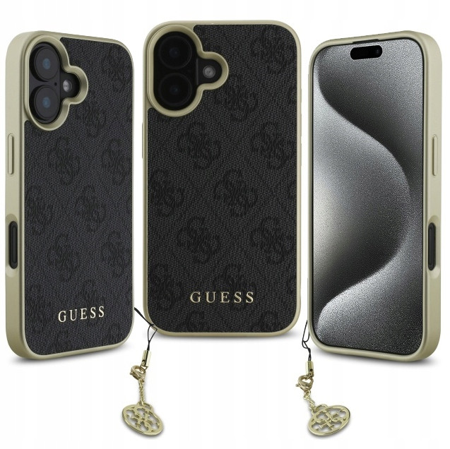 Pouzdro Guess pro iPhone 16 Plus, silný case, módní kryt na zadní kryt telefonu