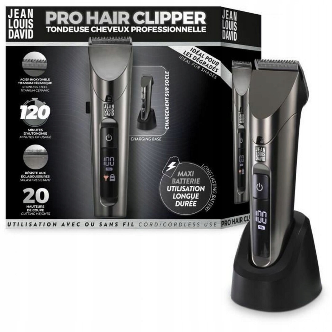 Elektrický zastřihovač Jean Louis David Pro Hair Clipper JDL-21