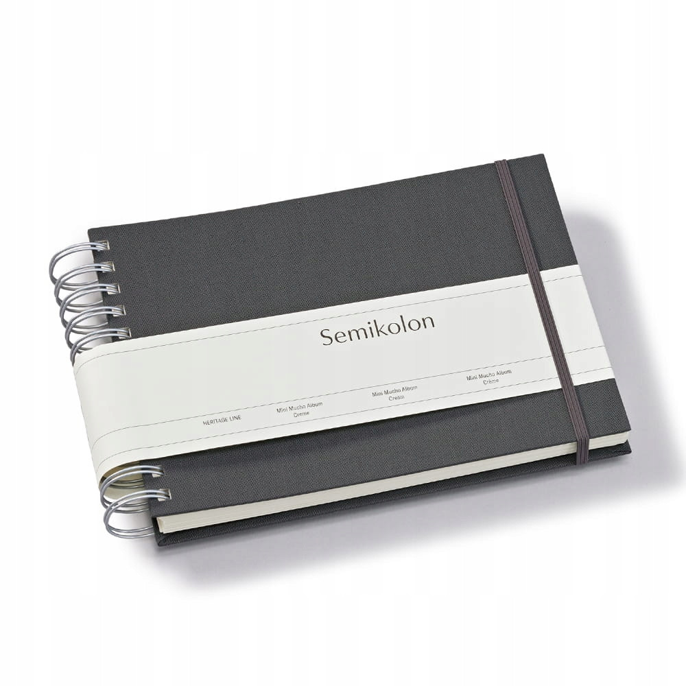 Album Semikolon Mini Mucho krémové kartičky, lava stone