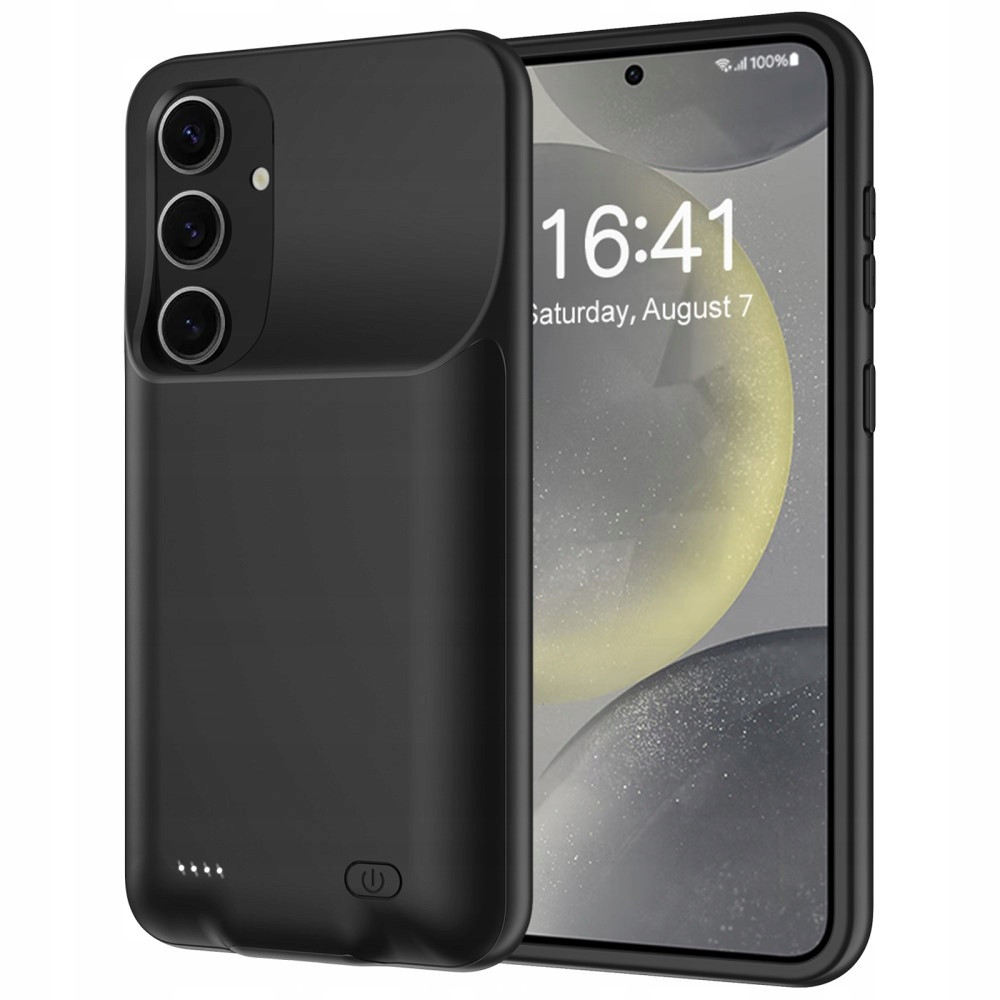 Pouzdro pouzdro s 10000mAh baterií pro Samsung Galaxy S24 powerbanka pro telefon